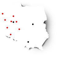 mapa oddziałów TOM